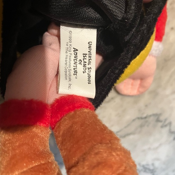 VTG 2000 Popeye's Wimpy Doll & 1999 Olive Oil Plush Doll Collectibles - Picture 6 of 7